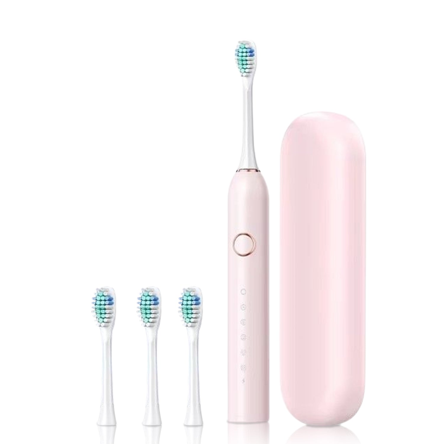 6 MODE Electric Toothbrush With 4 Brush Heads