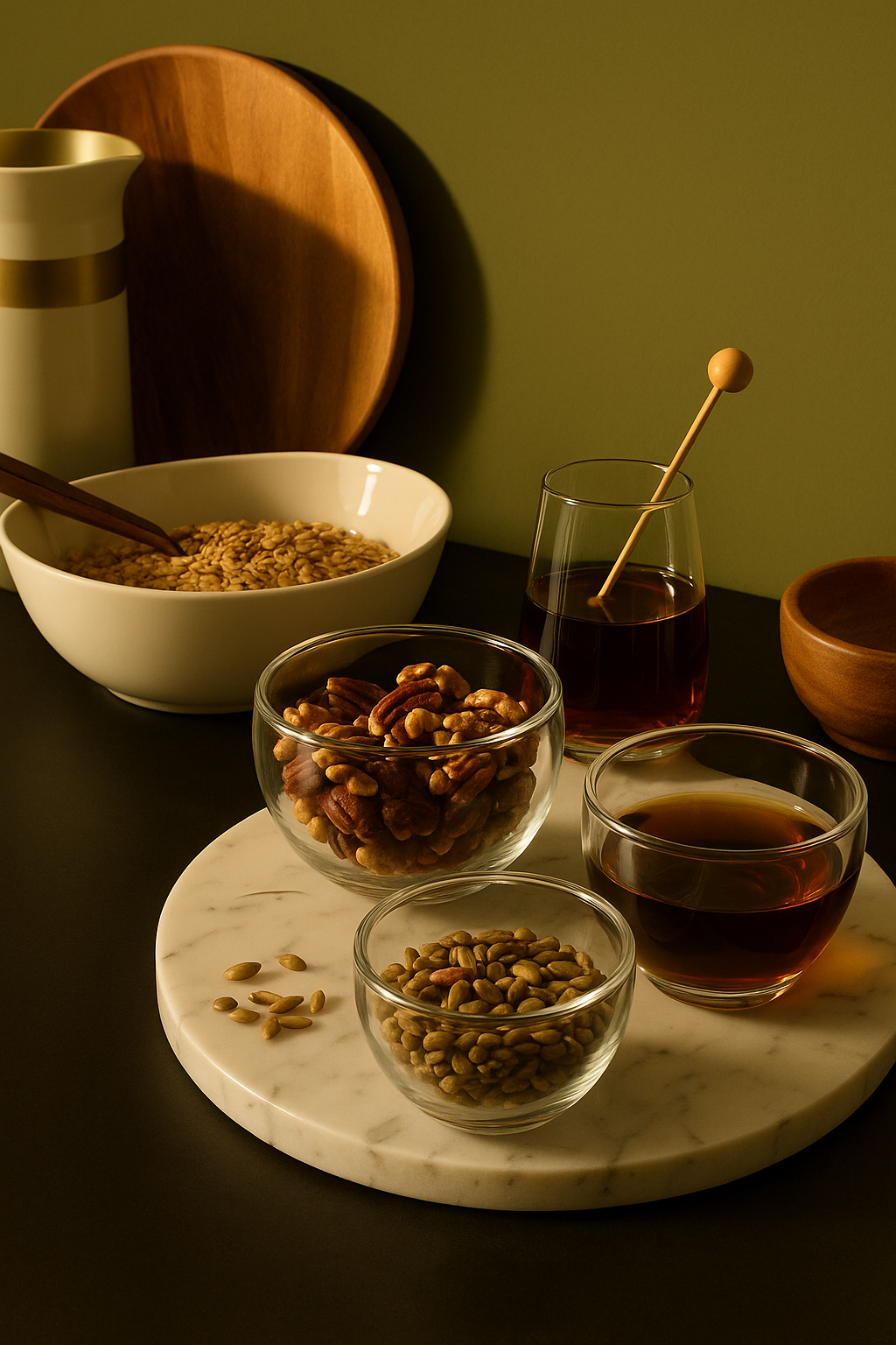 Double-Walled Glass Prep Bowls (Set of 4)