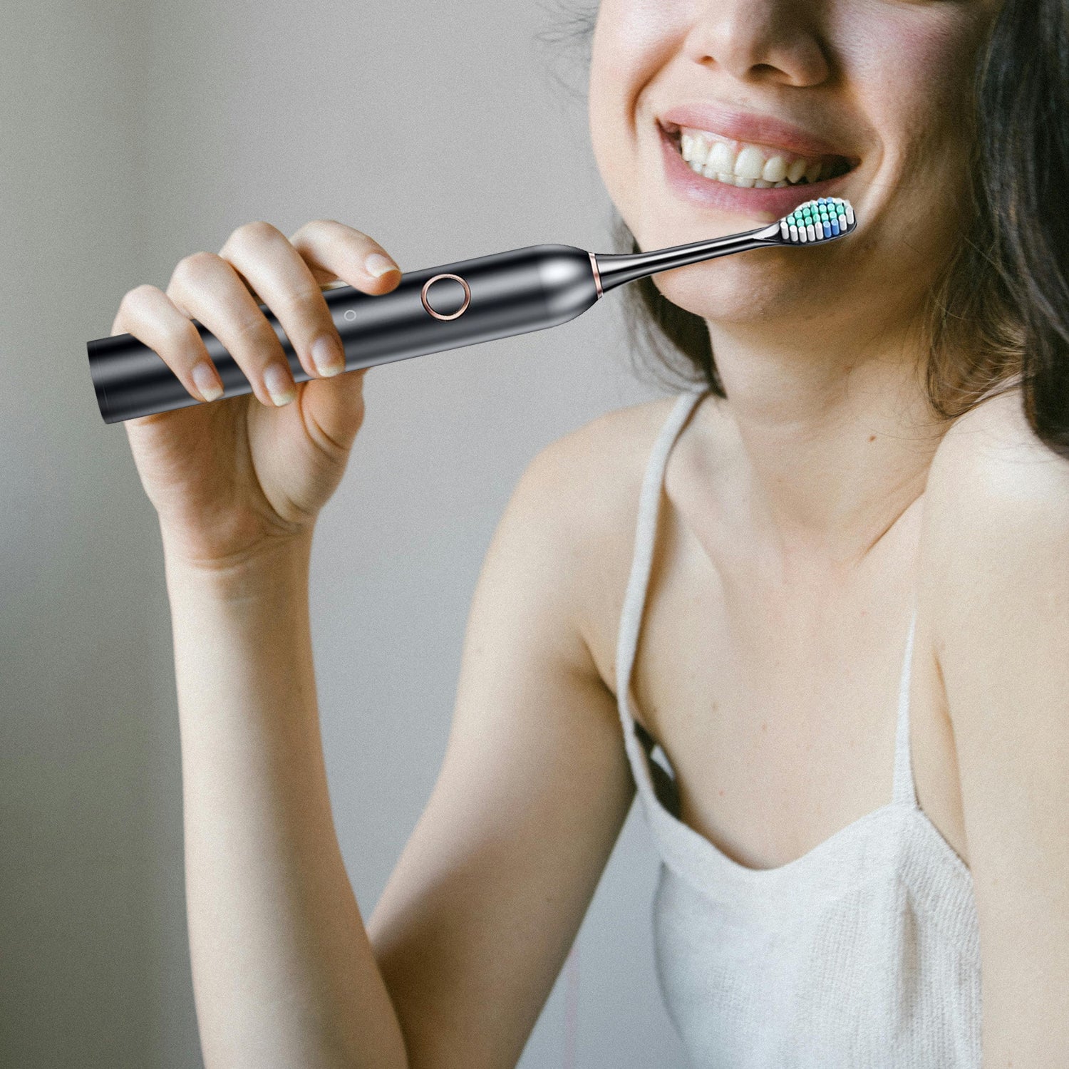 6 MODE Electric Toothbrush With 4 Brush Heads