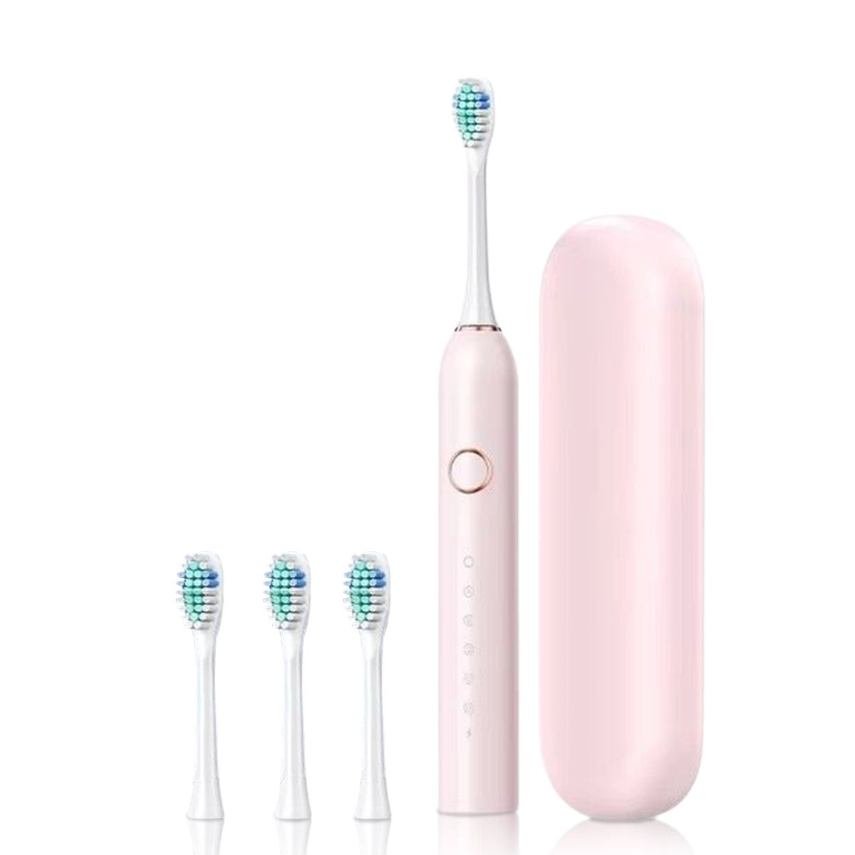 6 MODE Electric Toothbrush With 4 Brush Heads