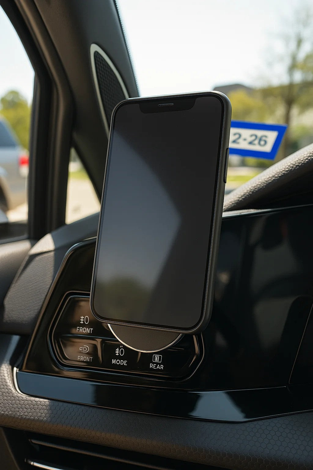 Magnetic Air Lock Phone Holder